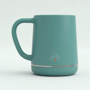 Temperature-Controlled, Self-Heating Coffee Mug